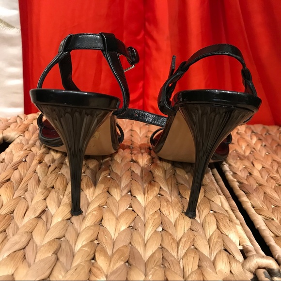 GUCCI chain sandal heels Sz 7.5 - Picture 6 of 11